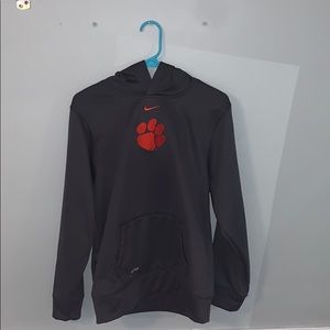 nike drifit hoodie clemson